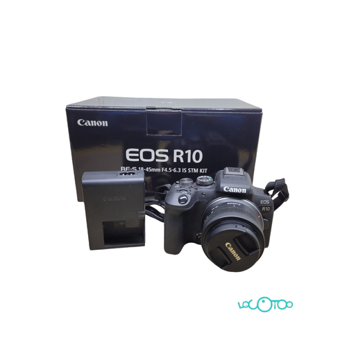 CAMARA REFLEX CANON EOS R10 18-45 MM