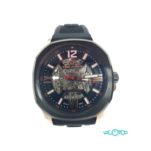 RELOJ PULSERA TIME FORCE DIAVOLO SKELETON 4
