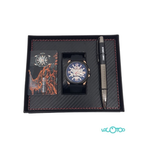 RELOJ PULSERA TIME FORCE DIAVOLO SKELETON 4