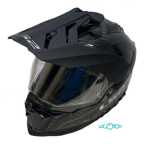 CASCO LS2 EXPLORER PLUS CARBONO TALLA M