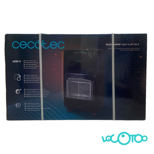 Estufa Catalítica CECOTEC 4000 SLIM FOLD