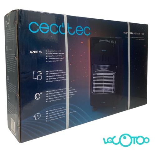 Estufa Catalítica CECOTEC 4000 SLIM FOLD