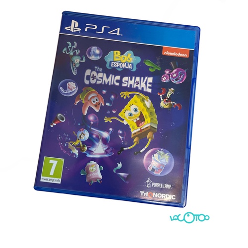 VIDEOJUEGO BOB ESPONJA THE COSMIC SHAKE PS4