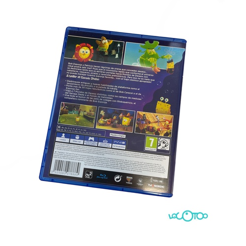 VIDEOJUEGO BOB ESPONJA THE COSMIC SHAKE PS4
