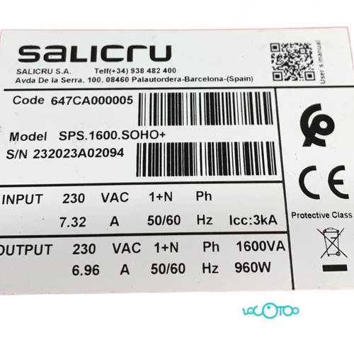 Varios Accesorios Informática SALICRU SPS.1