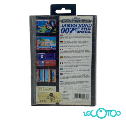 JAMES BOND 007: THE DUEL SEGA MEGA DRIVE