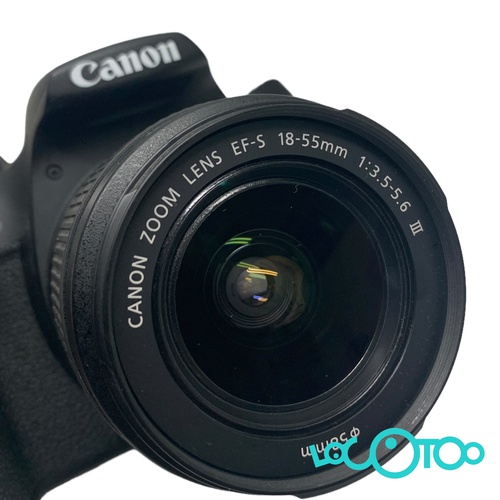 CAMARA REFLEX CANON EOS 2000D 18-55 mm SD C