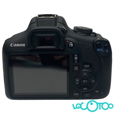 CAMARA REFLEX CANON EOS 2000D 18-55 mm SD C