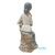 CERAMICA CASADES MUJER SENTADA CON PERRO
