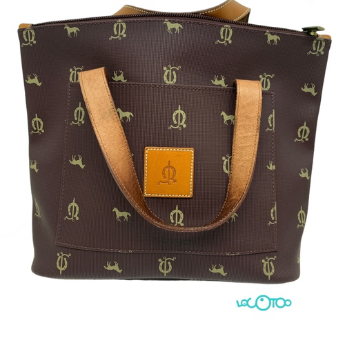 Bolso EL CABALLO GRANATE