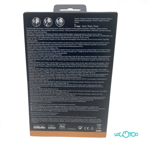 AFEITADORA ELECTRICA GILLETTE KING C GILLET