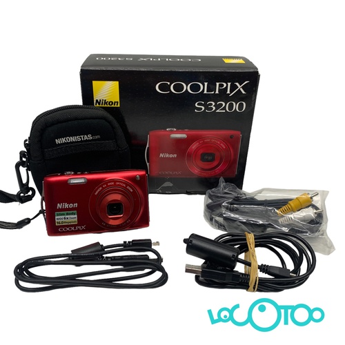 CAMARA COMPACTA NIKON COOLPIX S3200 16 MPX