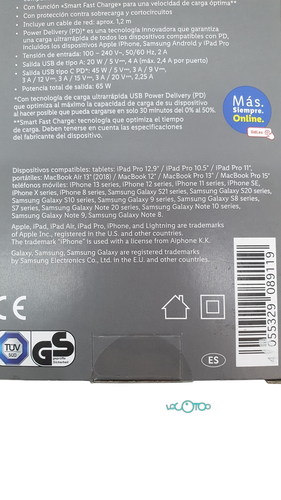 Cargador TRONIC CARGADOR USB