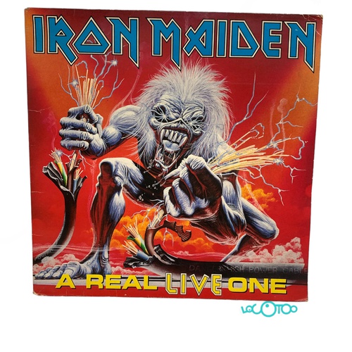 VINILO IRON MAIDEN A REAL LIVE ONE