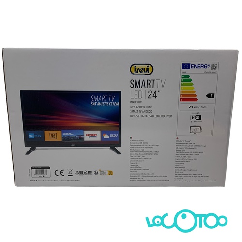 TV LED TREVI LTV2409 WIFI SmartTV Euroconec