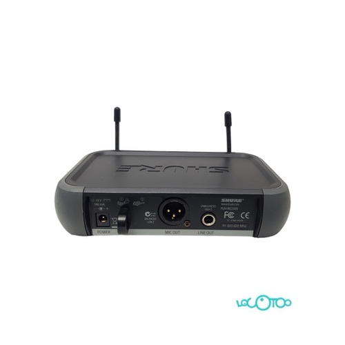 Micrófono SHURE SM58 + PGX4 Inalámbrico Mic