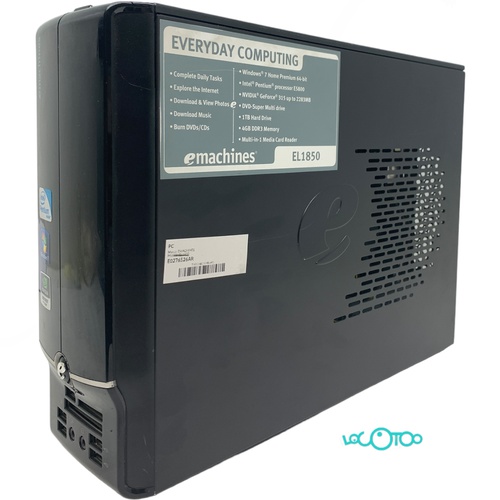 PC EMACHINES EL1850 1TB HDD 4 GB Pentium Du