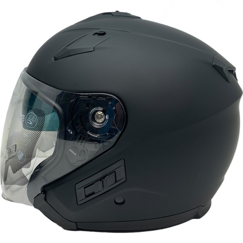 CASCO LEM QUICK MATT BLACK Talla XXL