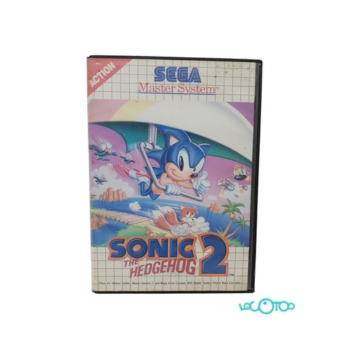 SONIC THE HEDGEHOG 2 MASTER SYSTEM