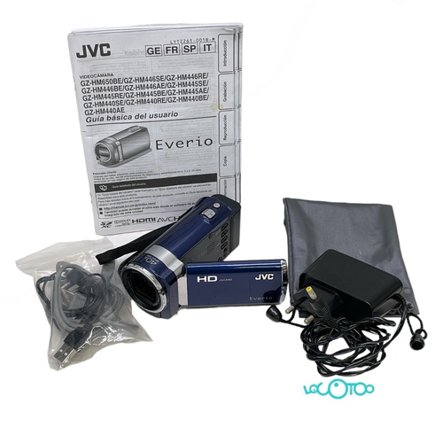VIDEOCAMARA DIGITAL JVC GZ-HM445AE 40X HD