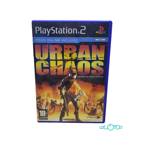 URBAN CHAOS UNIDAD ANTIDISTURBIOS PS2