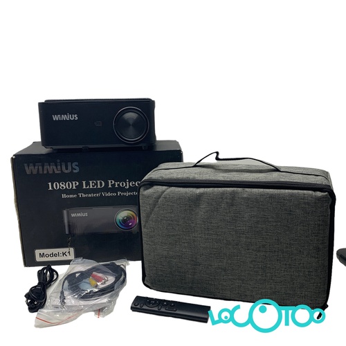 Proyector WIMIUS K1 Inalámbrico USB WIFI HD