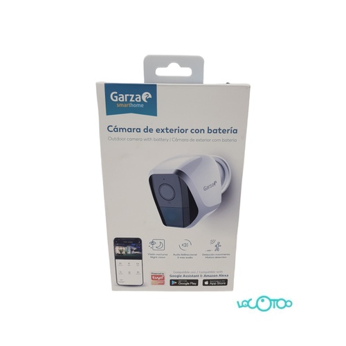 SMART HOME GARZA CAMARA DE EXTERIOR CON BAT