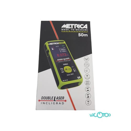MEDIDOR LASER METRICA DOUBLE LASER