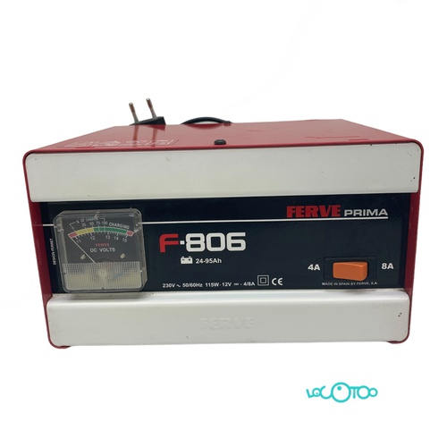 Cargador Baterías FERVE F-806