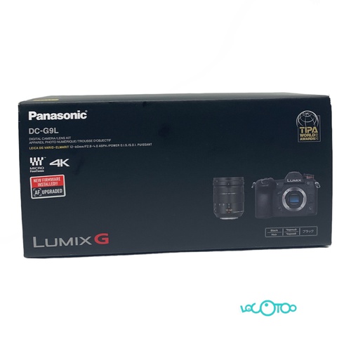 CAMARA REFLEX PANASONIC DC-G9L+ 12-60mm/F2.