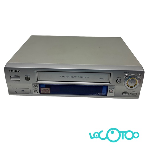 Reproductor Vídeo VHS AIWA HV-FX5350HS 6 Ca