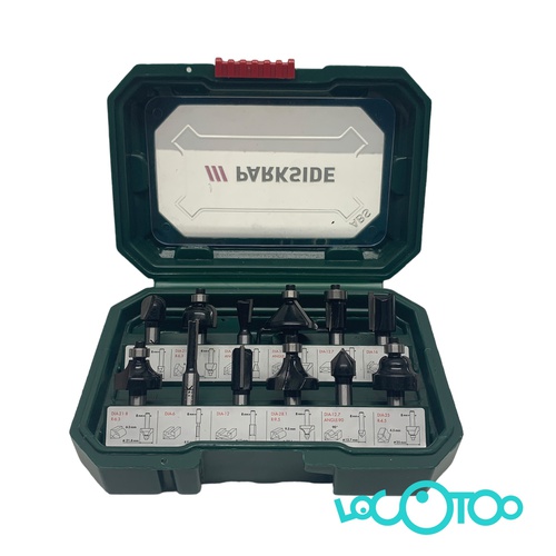 Masivo Herramienta PARKSIDE  JUEGO DE FRESA