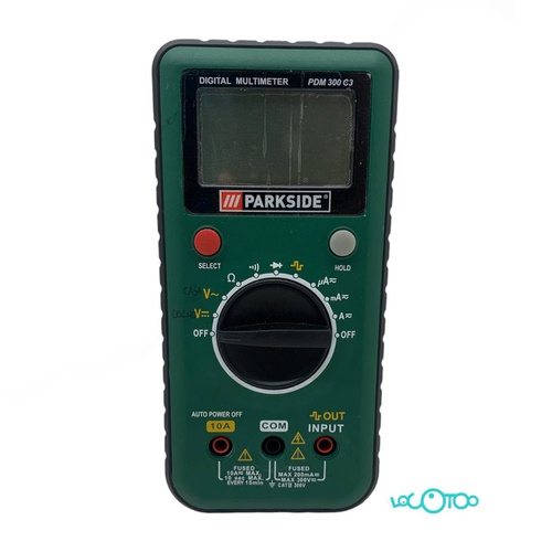 MULTÍMETRO PARKSIDE PDM 300 C3