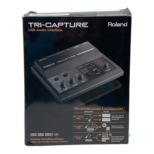 CONTROLADOR SONIDO ROLAND TRI-CAPTURE UA-33