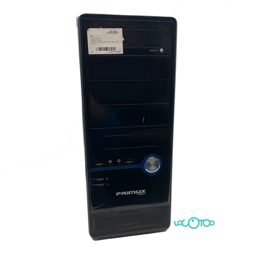 PC PRIMUX NEGRA 500 GB HDD 4 GB 3ra Gen. AM
