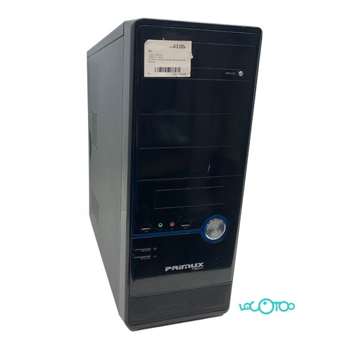 PC PRIMUX NEGRA 500 GB HDD 4 GB 3ra Gen. AM