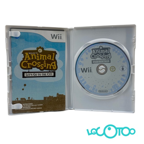 ANIMAL CROSSING LETS GO TO THE CITY WII