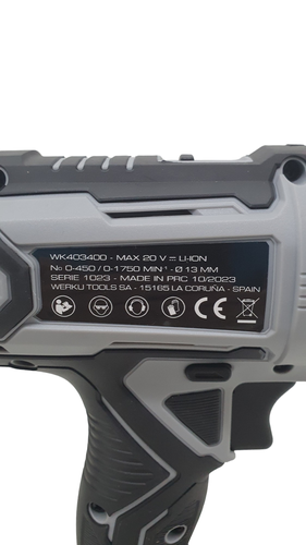 TALADRO BATERIA WERKU WK403400 20 V 4.0Ah