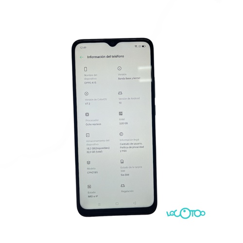 Smartphone OPPO A15 Libre 6.5 3 GB 32 GB