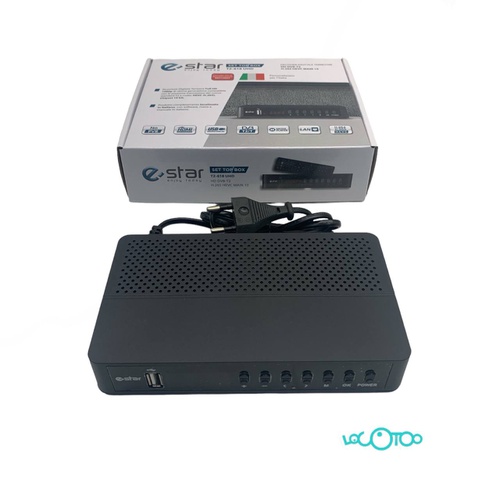 Sintonizador TDT E-STAR T2 618 UHD USB Full
