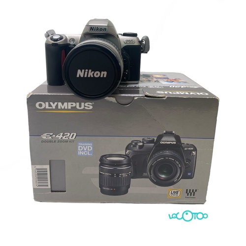 Cámara Vintage NIKON F65 + AF NIKKOR 28-80M