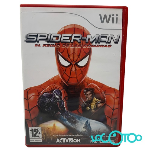 SPIDER-MAN EL REINO DE LAS SOMBRAS WII