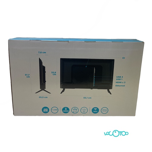 TV LED QILIVE Q24HS231 WIFI Euroconector TD