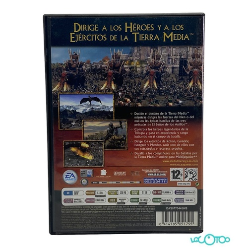 Videojuego JUEGO PC SEÑOR DE LOS ANILLOS LA