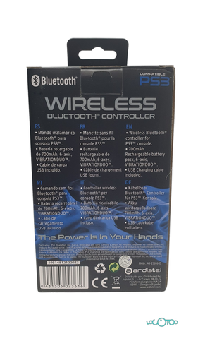 MANDO BLACKFIRE COMBO DUAL VIBRATION PS3