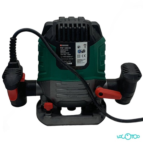 FRESADORA ELÉCTRICA PARKSIDE POF 1200 D3