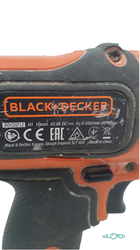 Atornillador Batería BLACK & DECKER BDCDD12