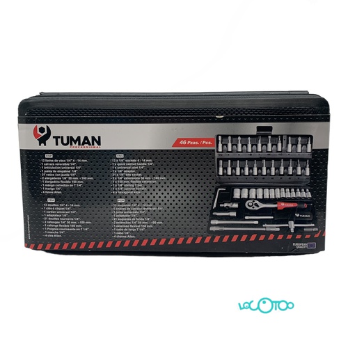 Kit Herramientas TUMAN JUEGO CARRACA