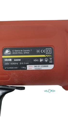 Taladro Eléctrico STAYER 384B 600 W