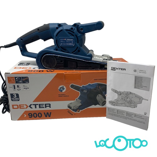 LIJADORA ELECTRICA DE BANDA DEXTER 900BS2.5